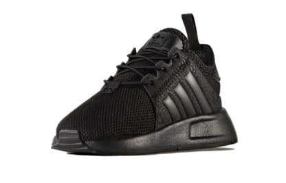 Adidas originals x_plr el i breathable mid top athletic casual shoes black infant & toddler