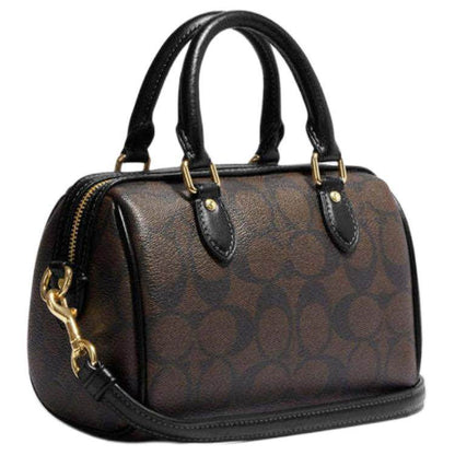 Сумка женская Coach Rowan 18 Classic Old Flower Zip - Boxette Shop