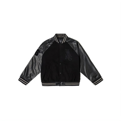 Vans Nafas oluvchi teriga qulay, uzun yengli ilon yili bosma erkaklar ko'ylagi qora