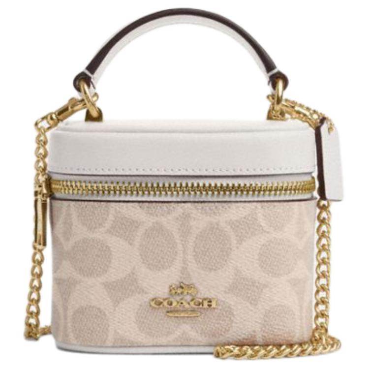 Сумка женская Coach Ava 11 Logo Coated Canvas S - Boxette Shop