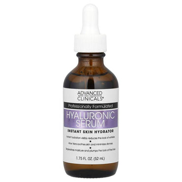 Сыворотка Advanced Clinicals Hyaluronic Serum, 52 мл (1,75 жидк. унций) - Boxette Shop
