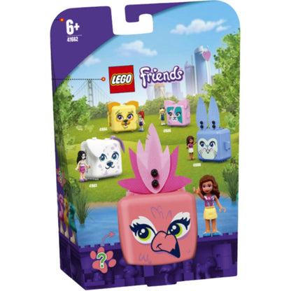 LEGO Friends Oliviyaning qiziqarli flamingo qutisi (41662)