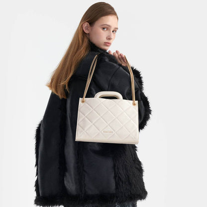 Сумка женская Charles&Keith Simple Diamond Chain - Boxette Shop