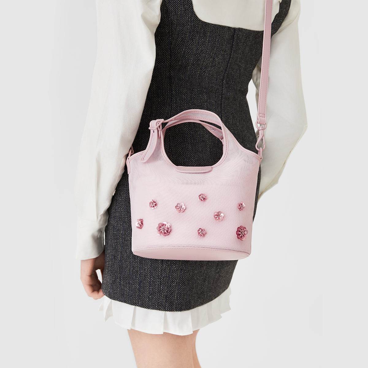 Сумка женская Charles&Keith Blossom Jet - Boxette Shop