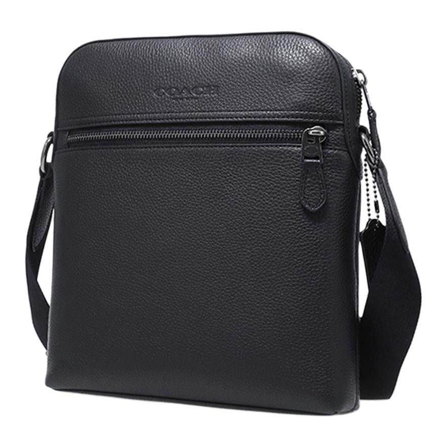 Сумка мужская Coach Houston 22 Pebbled Leather Flight - Boxette Shop
