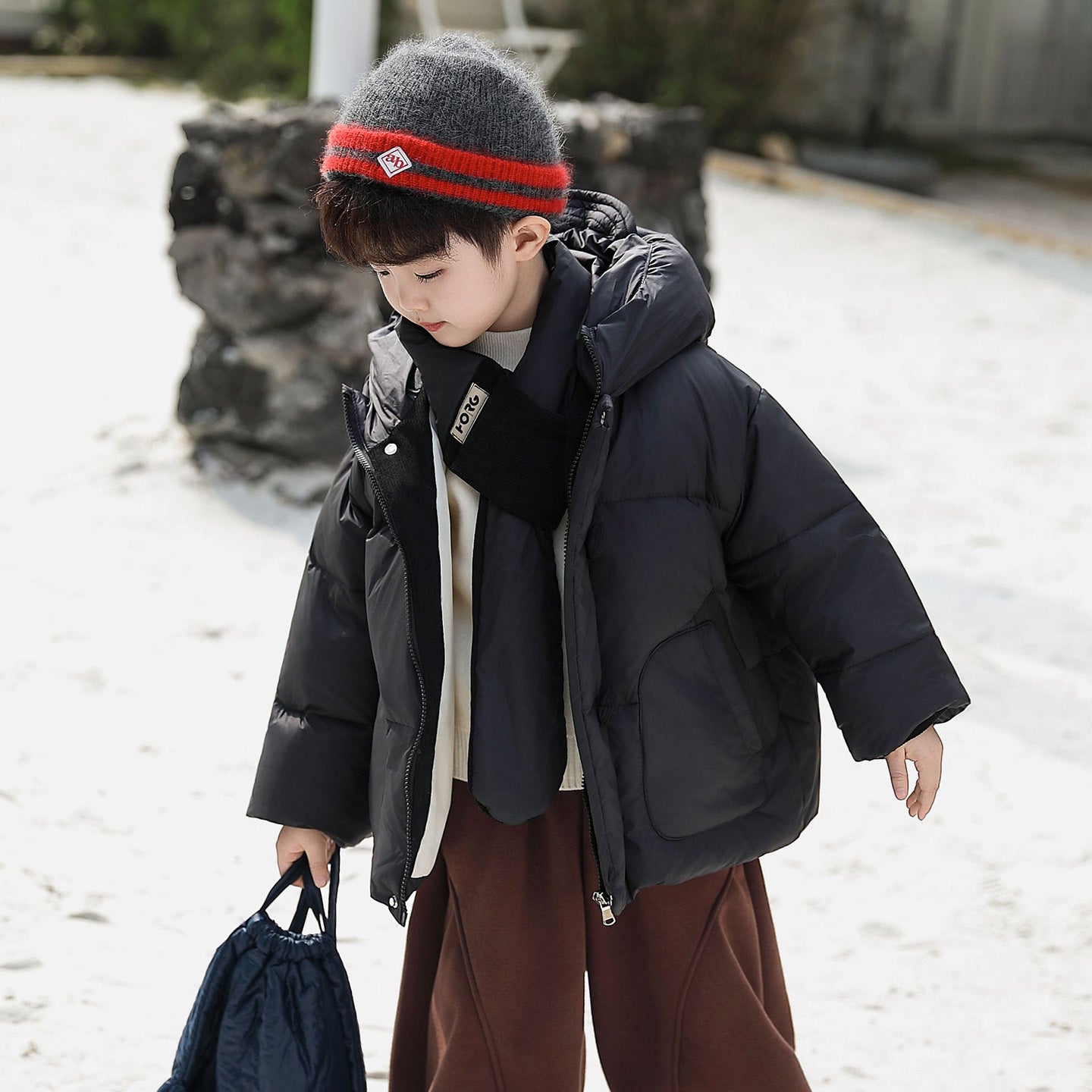Пуховик детский QIAO NI TONG