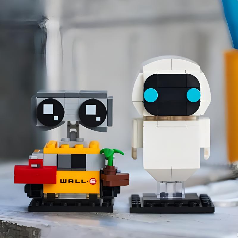 LEGO "Disney kolleksiyasi: kvadrat boshlar: Eva va WALL-E" (40619)