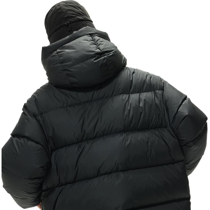 Lee issiq va qulay erkaklar uchun uzun yengli oddiy past ko'ylagi qora