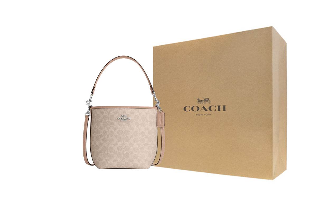 Сумка женская Coach City 17 Old Flower Full Print - Boxette Shop