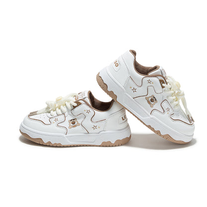 Disney Strawberry Bear bolalar uchun past ko'ylagi krossovkalari