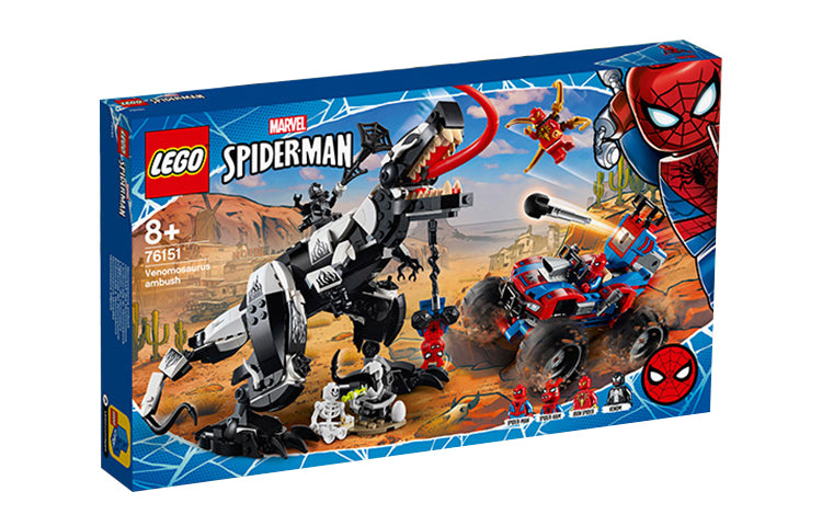 LEGO Marvel "O'rgimchak odam: Venom bo'roni ajdaho pistirmasi" (76151)
