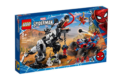 LEGO Marvel "O'rgimchak odam: Venom bo'roni ajdaho pistirmasi" (76151)