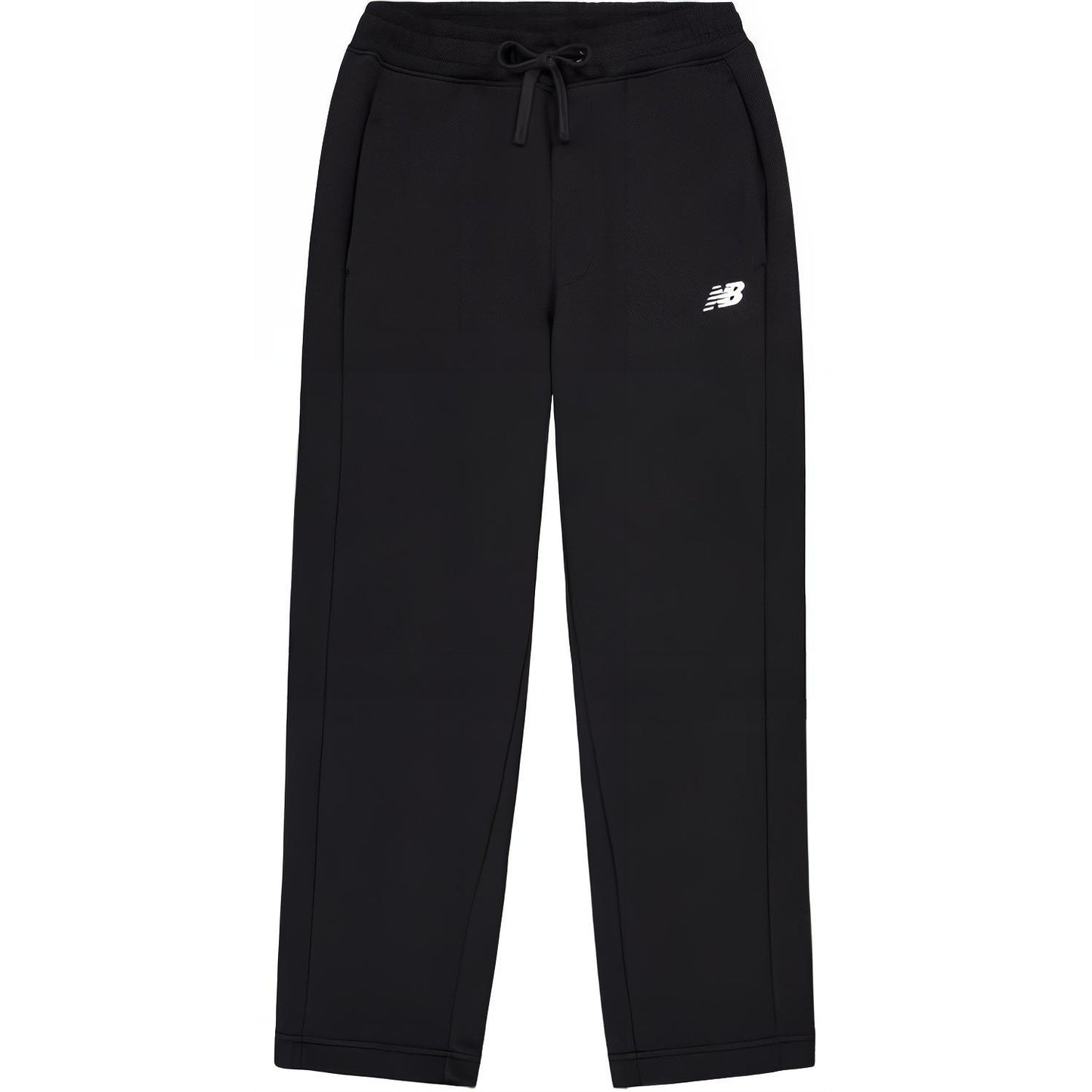 New Balance Simple Match Bog'li kamar bo'shashgan tekis kundalik shim Erkaklar Qora