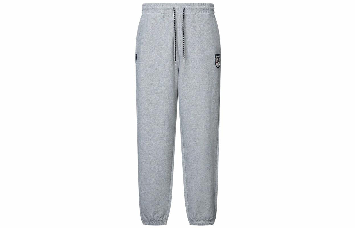 Erkaklar va ayollar uchun Reebok Casual Comfort trikotaj sport shimlari ochiq kanop kulrang