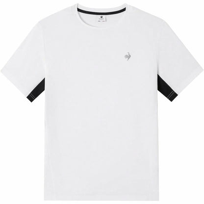 Le coq sportif frantsuz xo'roz mashqi qulay dumaloq bo'yinli sport nafas oladigan qisqa yengli futbolka erkaklar