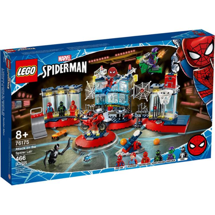 LEGO Constructor "O'rgimchak odam bazasiga hujum" (76175)