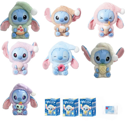 Miniso x Disney Stitch Sleepy Series peluş o'yinchoq