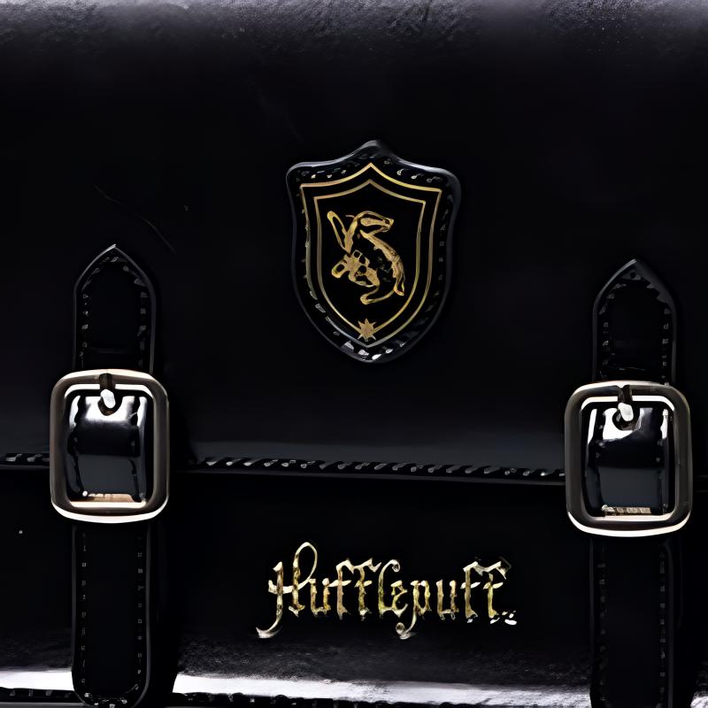 Meiyuo miniso harry potter гарри поттер серия колледж crossbody полиуретан британский стиль портативный большой объем плечо сумка регулярные мужские и женские модели пары разноцветный