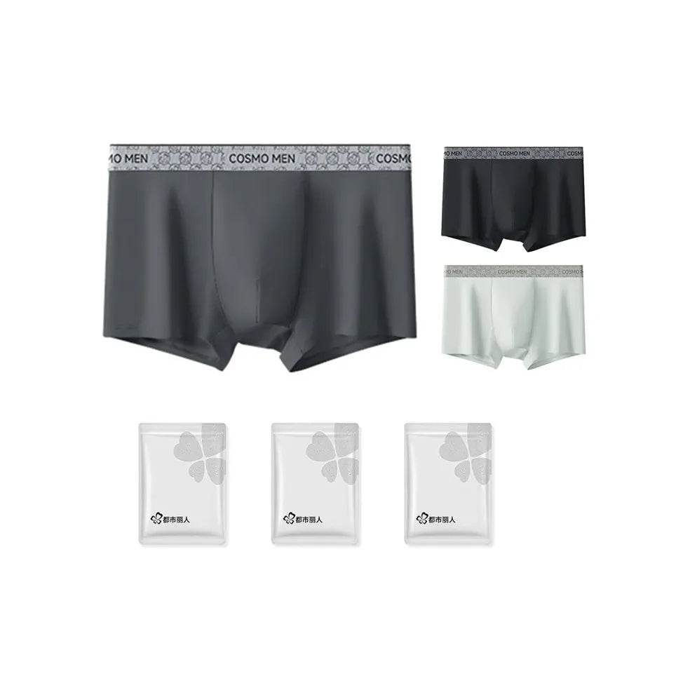 Трусы-боксеры мужские Metropole Mulberry Silk - Boxette Shop