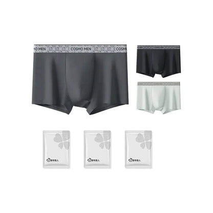 Трусы-боксеры мужские Metropole Mulberry Silk - Boxette Shop