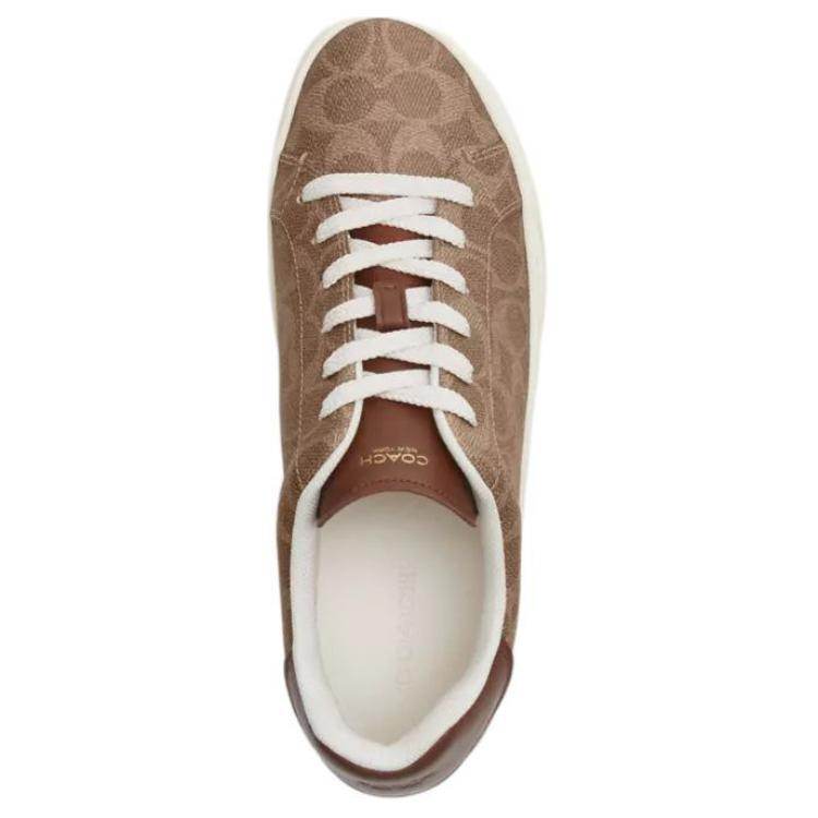 Кроссовки женские Coach Highline Leather Round Toe Lace - Boxette Shop