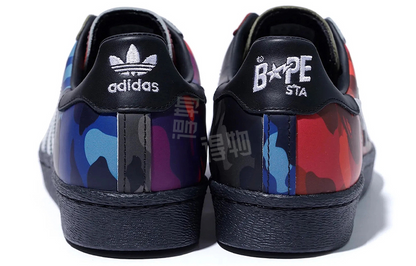Кеды A Bathing Ape x Adidas Originals Superstar