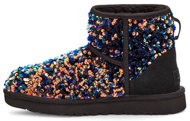 Сапоги женские Ugg Classic Mini Stellar Sequin Padded - Boxette Shop