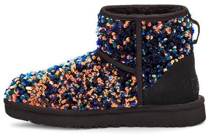 Сапоги женские Ugg Classic Mini Stellar Sequin Padded - Boxette Shop