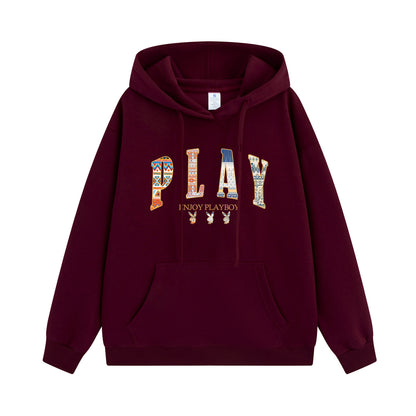 Erkaklar uchun Playboy kapshonli ko'ylagi