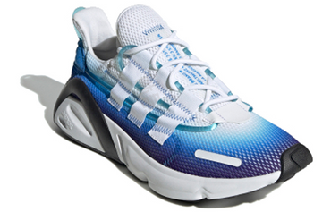 Adidas originals lxcon future модные спортивные противоскользящие легкие низкопробные повседневные мужские и женские синие и белые ботинки