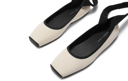 Charlz va Keyt ayollar espadrillari "Rangni blokirovka qiluvchi balet kvartiralari"