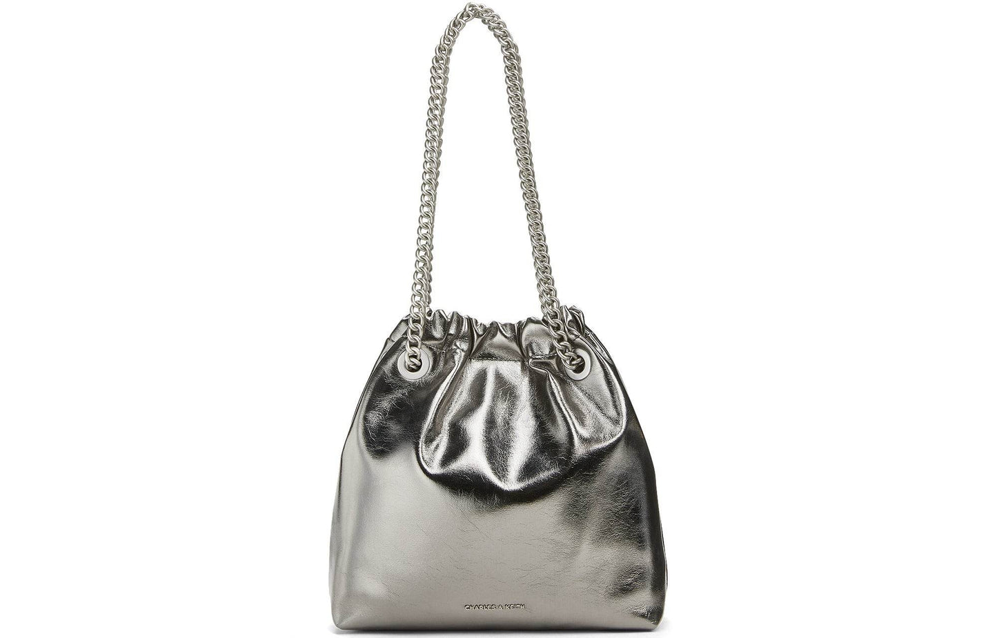 Сумка женская Charles&Keith Ck Drawstring Chain Mother Pu Bucket - Boxette Shop