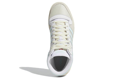 Adidas originals top ten rb противоскользящие износостойкие бордшорты с высоким верхом мужские серый белый синий