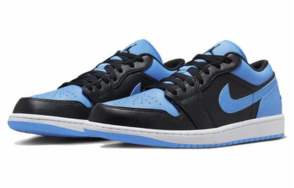 Erkaklar Jordan Air Jordan 1 past "University Blue" krossovkalari