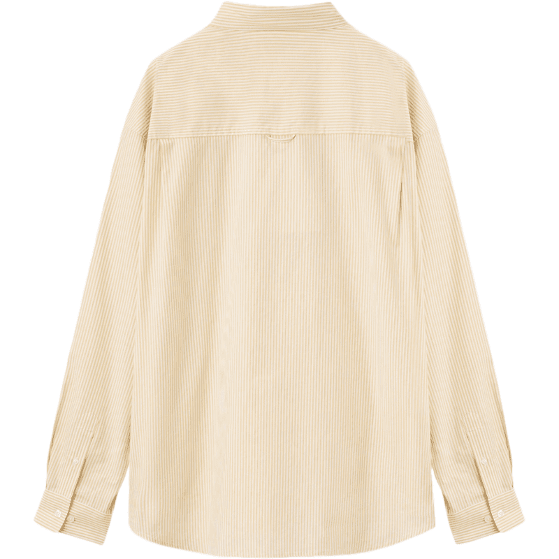 Рубашка Gap Long Sleeve Logo Stripe Shirt - Boxette Shop