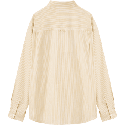 Рубашка Gap Long Sleeve Logo Stripe Shirt - Boxette Shop