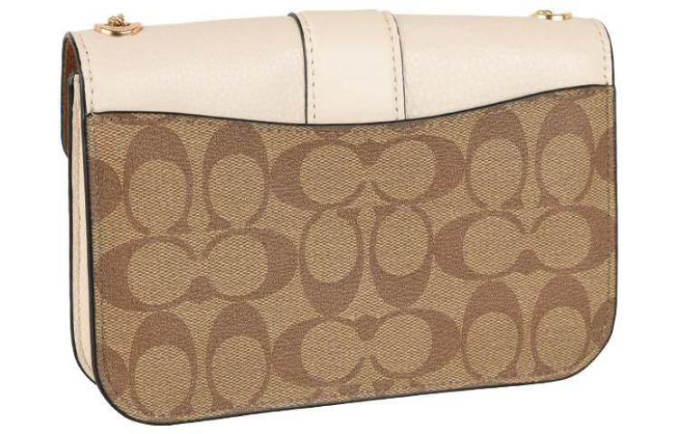 Сумка женская Coach Georgie 19 Carriage Buckle Colour Block - Boxette Shop