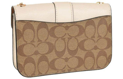 Сумка женская Coach Georgie 19 Carriage Buckle Colour Block - Boxette Shop