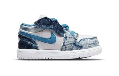 Кроссовки детские Air Jordan 1 Low ALT Washed Denim - Boxette Shop