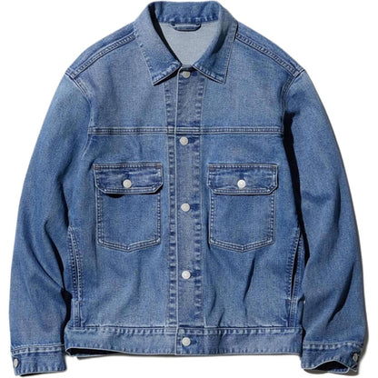 Джинсовая куртка мужская Uniqlo