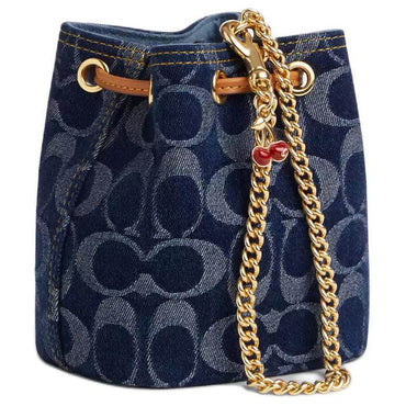 Сумка женская Coach Drawstring 12 Brand Logo Closure - Boxette Shop