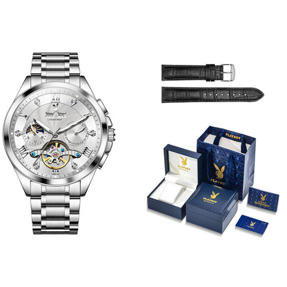 Часы мужские Playboy HH.3090-L Skeleton