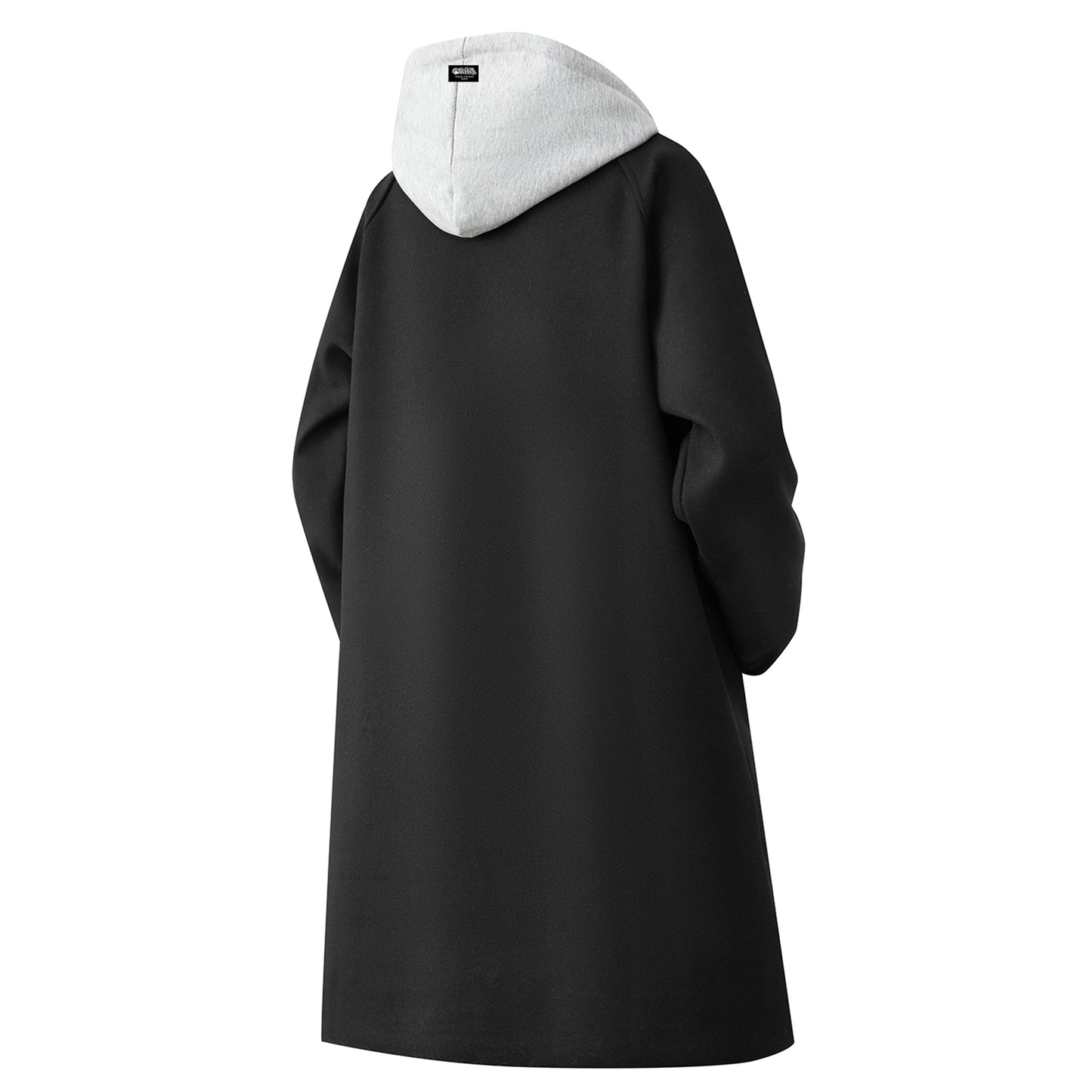 David beacon oddiy retro bo'sh tasodifiy kollej uslubi issiq qalinlashgan o'rta uzunlikdagi trench ko'ylagi ko'cha klassik asosiy ko'p qirrali bir ko'krak qalpoqli soxta ikki qismli tvid palto erkaklar va ayollar bir xil modellar