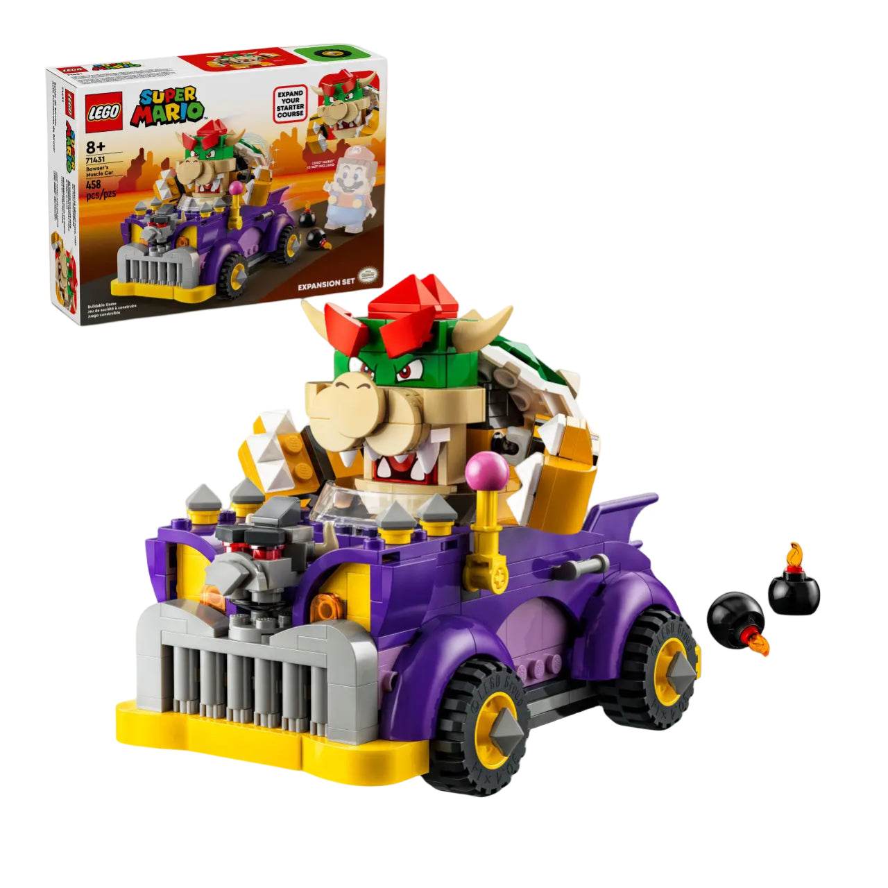 Конструктор LEGO Super Mario: Cool Riders Motorway Car (71431) - Boxette Shop
