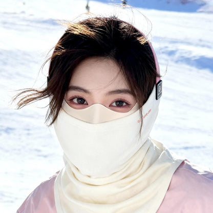 Golovejoy лыжная маска мужчины и женщины golovejoy шерсть мериноса защита лица ветрозащитный открытый альпинизма холод тепло