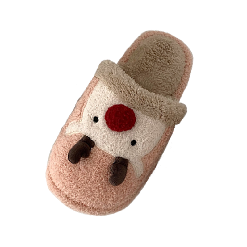 Тапочки Рождественские плюшевые