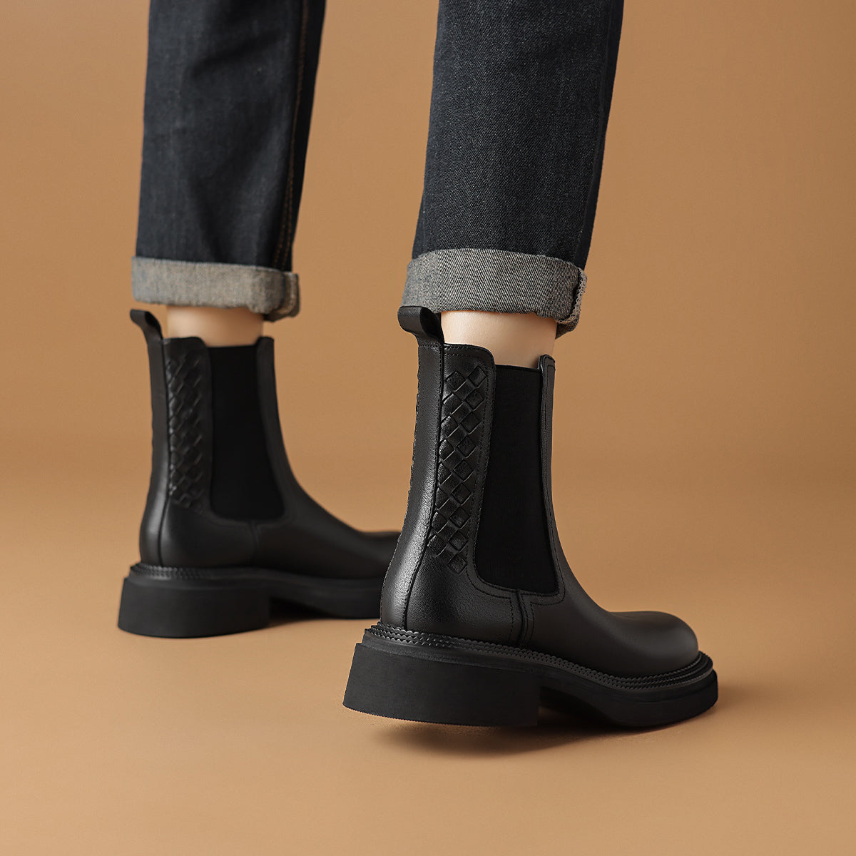 Ayollar uchun Rosa Bianca Chelsi botinkalari