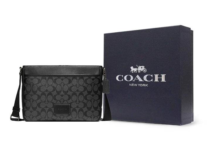Сумка мужская Coach District 30 Old Flower Closure Pvc - Boxette Shop