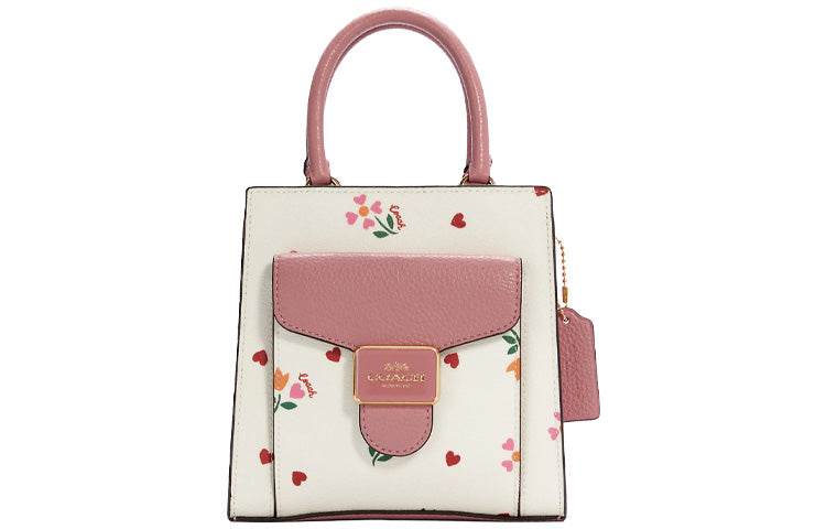 Сумка женская Coach Pepper 17 Heart Petal Print Magnetic - Boxette Shop