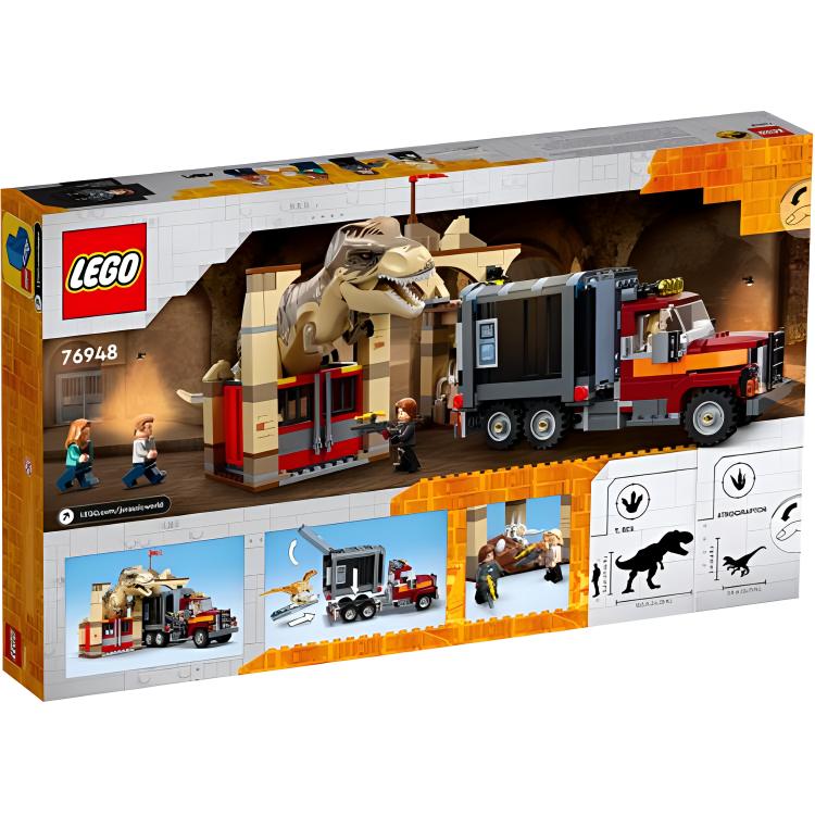 LEGO Yura olami Tyrannosaurus Rex va Dragon Attack (76948)